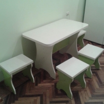 Խոհանոցի սեղան աթոռներով - Խոհանոցի կահույք Սեղաններ, աթոռներ