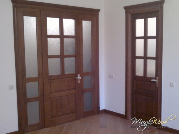 Մուտքի և միջսենյակային դռներ - Դռներ Պատվերով