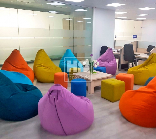 Հարմարավետ Պարկ-աթոռներ Ձեր գրասենյակում - Օֆիսային կահույք Գրասենյակային փափուկ կահույք