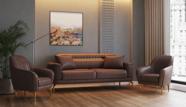 Հյուրասենյակի կահույք «Միլաս» - Հյուրասենյակի կահույք  Բազմոցներ և բազկաթոռներ