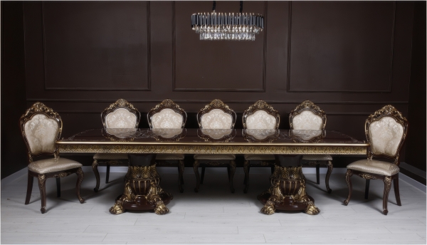 Սեղան՝ Մաքսիմալ, աթոռներ՝ Ջոկոնդա - Հյուրասենյակի կահույք  Սեղաններ և աթոռներ