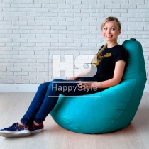 Պարկ-աթոռ «Bani» XL – Փիրուզ / Կահույքի կտոր - Happy Style - Օֆիսային կահույք այլ